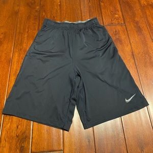 Black Nike dri-fit shorts